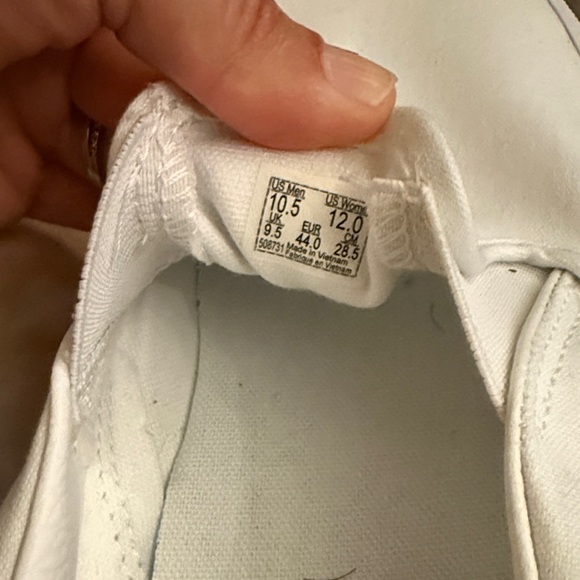 Vans Classic White Slip-On Sneakers - Picture 3 of 5